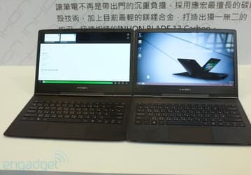 Ультрабук Inhon Blade 13 Carbon может похвастаться толщиной 10,7 мм и массой 870 г