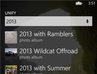 Unify Universal Search 1.2.0.0 — удобный поиск на смартфонах с Windows Phone