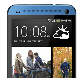 Смартфон HTC One синего цвета станет эксклюзивом оператора Verizon 