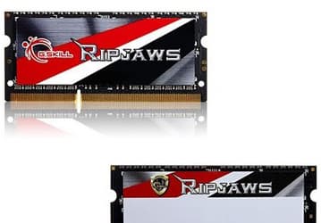 Модули памяти G.Skill Ripjaws DDR3-1866 SO-DIMM рассчитаны на напряжение питания 1,35 В