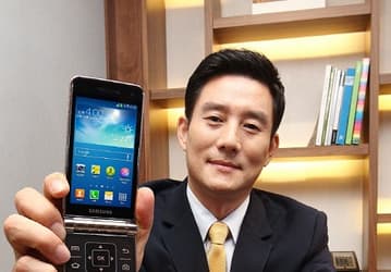 Смартфон-«раскладушка» Samsung Galaxy Golden (SHV-E400) с двумя дисплеями диагональю 3,7 дюйма представлен официально