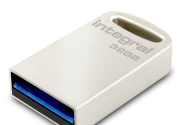 Миниатюрный флэш-накопитель Integral Memory Fusion 3.0 в металлическом корпусе оснащен интерфейсом USB 3.0