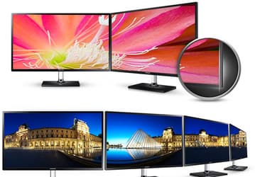 В мониторе Samsung S27C590H используется 27-дюймовая панель типа AD-PLS 