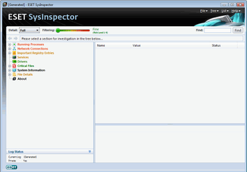 ESET SysInspector v.1.2.042 - утилита для диагностики системы