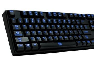 В механической клавиатуре с подсветкой Tt eSports Poseidon используются клавиши Cherry MX Blue