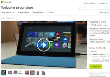 Цены на планшеты Microsoft Surface Pro снижены на $100 до конца августа