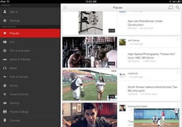 YouTube 2.3.0  для iOS улучшает поиск