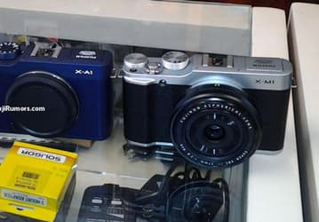 В Сети появилось первое изображение камеры Fujifilm X-A1 с креплением для объективов X-mount