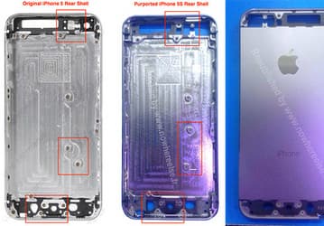 Появились новые фотографии «внутренностей» смартфона Apple iPhone 5S