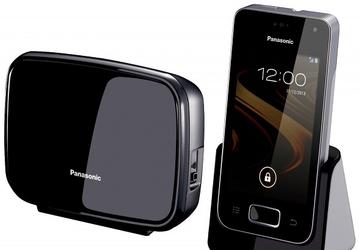 Panasonic KX-PRX120 — стационарный телефон (DECT) с сенсорным дисплеем и ОС Android 4.0