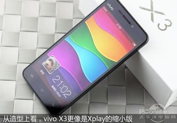 Смартфон Vivo X3 толщиной 5,75 мм получил дисплей разрешением 720p и качественный звуковой тракт