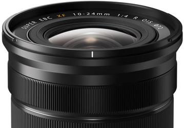 Объектив Fujinon XF10-24mmF4 R OIS сохраняет максимальную диафрагму F/4 во всем диапазоне фокусных расстояний 
