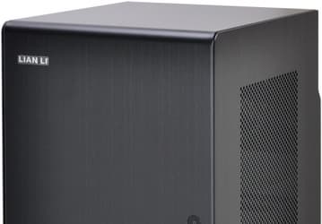 Компактный алюминиевый корпус Lian Li PC-Q33 рассчитан на установку системных плат форм-фактора Mini-ITX, Mini-DTX