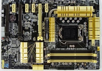 Системная плата Asus Z87-Deluxe/SATA-Express оснащена двумя портами SATA-Express