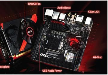 Представлена системная плата MSI Z87I Gaming AC и 3D-карта GTX760 Gaming ITX