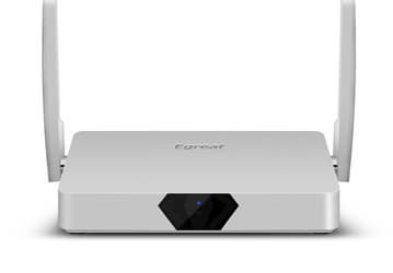 TV-приставка Egreat V10 оснащена двумя внешними антеннами для приёма сигнала Wi-Fi