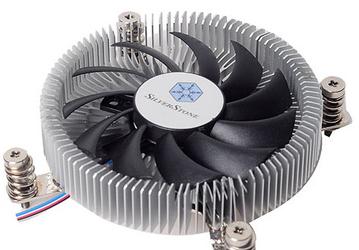 SilverStone Argon SST-NT07-115X — низкопрофильный охладитель для процессоров Intel