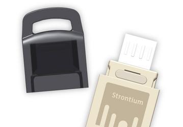 Флэш-накопитель Strontium On-The-Go USB можно подключить к мобильному устройству