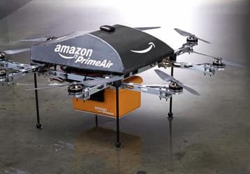 Amazon Prime Air — проект доставки покупок с помощью летающих автономных дронов