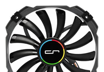 Габариты вентилятора Cryorig XT140 — 140 х 140 х 13 мм