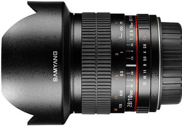 Представлен объектив Samyang 10mm 1:2.8 ED AS NCS CS — первый объектив Samyang с нанокристаллическим покрытием 