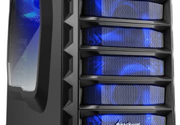 Компьютерный корпус Sharkoon REX MWC типоразмера Midi-Tower оснащен шестью портами USB