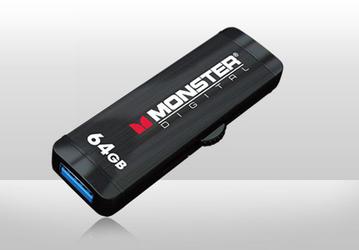 Флэшки серии Monster Digital Advanced USB 3.0 OTG оснащены одновременно разъемами USB и micro-USB