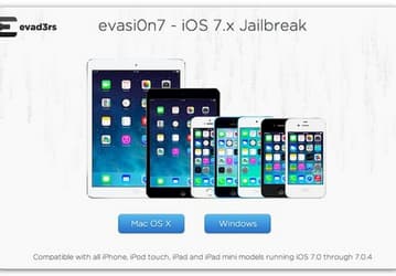 evasi0n Jailbreak для iOS 7 доступен для загрузки
