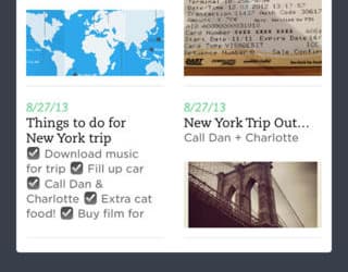 Клиент Evernote 7.2.0 для iOS поддерживает сканирование визиток