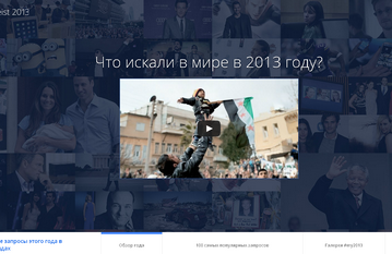 Google представила самые популярные запросы 2013 года