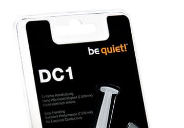 Теплопроводность термопасты be quiet! DC1 заявлена равной 7,5 Вт/(м∙К)