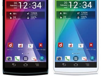 Смартфон Fujitsu Arrows X F-02E: четырехъядерный CPU, пятидюймовый дисплей разрешением Full HD и камера 16 Мп