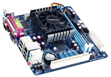 Системная плата GIGABYTE GA-E350N-WIN8 выполнена на базе APU AMD E350 и чипсета A45