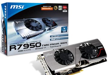 Серию 3D-карт MSI R7950 Twin Frozr пополнила модель Boost Edition, разогнанная в заводских условиях