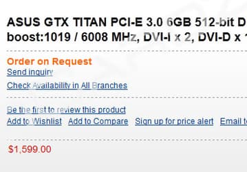 3D-ускоритель NVIDIA GeForce Titan будет работать на тех же частотах, что и GeForce GTX 690