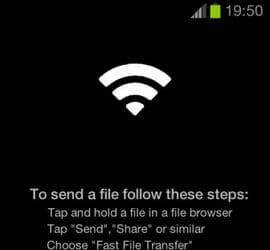 Fast File Transfer — функция WiFi Direct на старых Android-устройствах