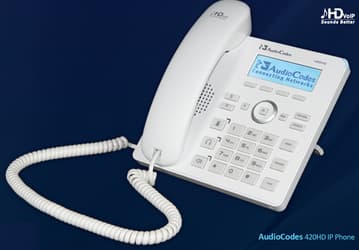 AudioCodes выпускает IP-телефоны 400HD для Microsoft Lync 