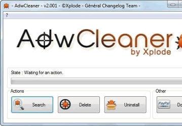 AdwCleaner v.3.002 - бесплатная утилита для поиска и удаления рекламного, шпионского и потенциально опасного ПО