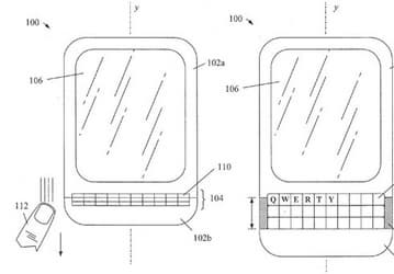 BlackBerry хочет запатентовать смартфон с клавиатурой в виде гармошки