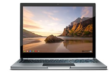Мобильный компьютер Google Chromebook Pixel: Core i5, сенсорный экран разрешением 2560 x 1700 пикселей, опционально — LTE
