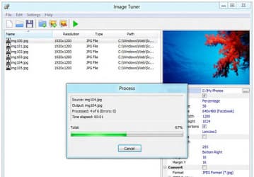 Image Tuner v.4.0 - утилита для пакетной обработки графических файлов