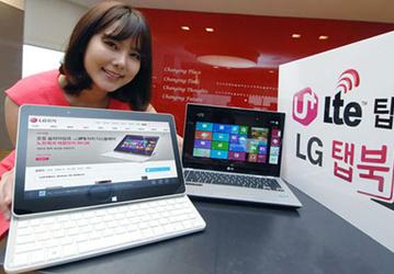 LG оснащает мобильный компьютер Tab-Book Ultra Z160 модемом LTE