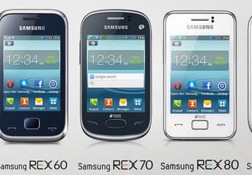 Samsung REX — новая серия доступных мобильных телефонов компании