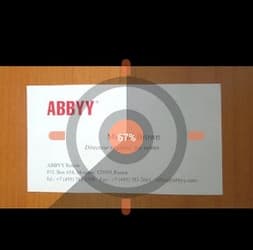 ABBYY Business Card Reader 3.0 для Android упрощает обмен визитками