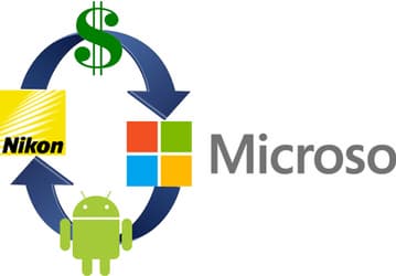 Nikon купила у Microsoft право использовать Android в своих камерах