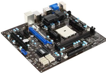 Системная плата MSI A85XMA-E35 оснащена видеовыходами DVI, D-Sub и HDMI