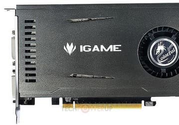3D-карта Colorful iGame GeForce GTX 650 Ti занимает в корпусе ПК один слот