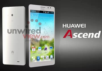 Появились новые фото смартфонов Huawei Ascend W1, Ascend Mate и Ascend D2