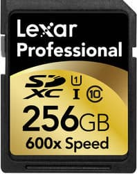 Объем карт памяти Lexar Professional 600x SDXC UHS-I достигает 256 ГБ