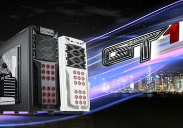 Передняя панель корпусов In Win GT1 украшена странной решеткой